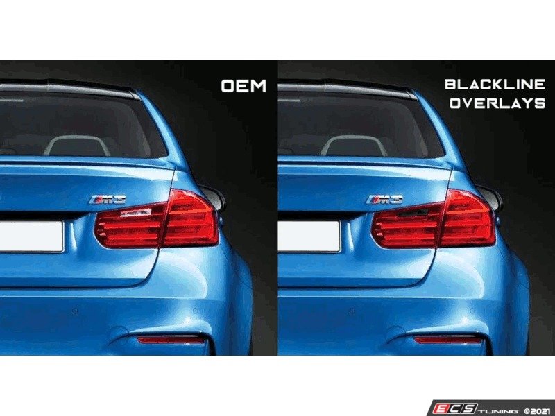 Blackline Taillight Overlay Kit - F30/F80 Pre-LCI