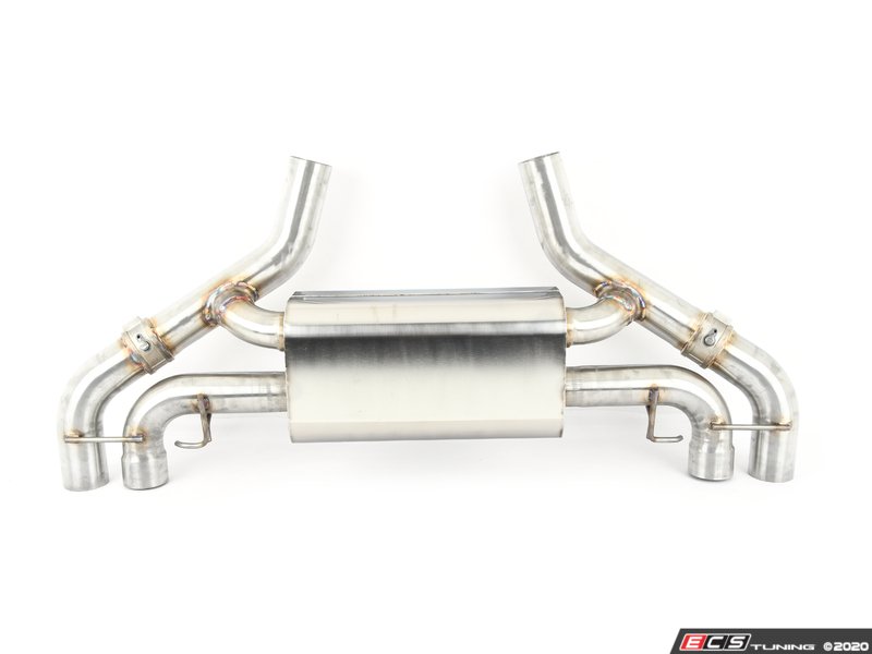 Dinan Free Flow Axle-Back Exhaust - Black Tips