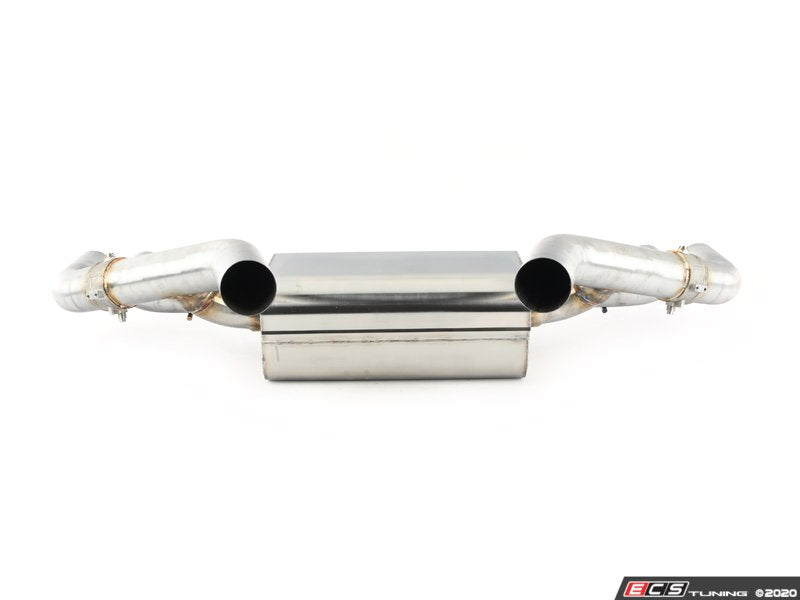 Dinan Free Flow Axle-Back Exhaust - Black Tips