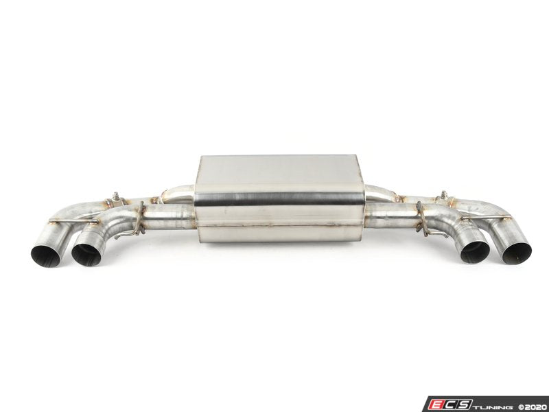 Dinan Free Flow Axle-Back Exhaust - Black Tips