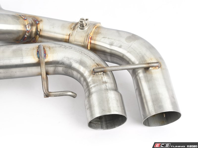 Dinan Free Flow Axle-Back Exhaust - Black Tips