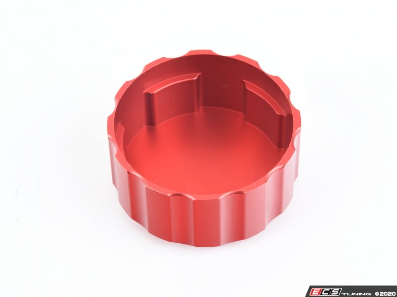 Blackline Performance Chargecooler Coolant Tank Cap Cover - Red