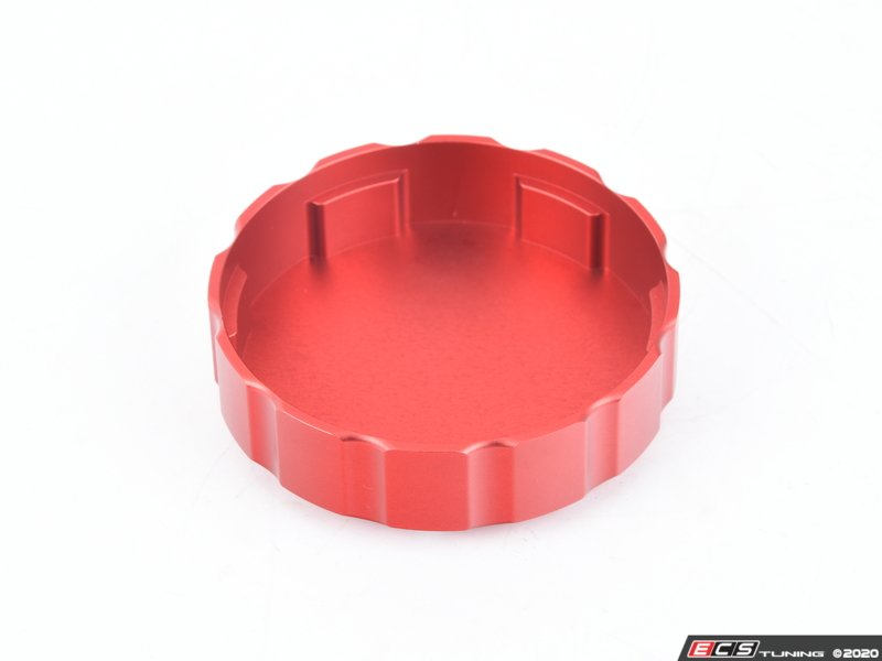 Blackline Performance Coolant Expansion Tank Cap Cover - Red