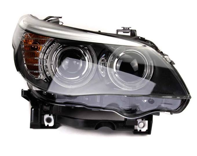 BMW Headlight Assembly – Passenger Side (Xenon) 63127177756 – Hella 164912001