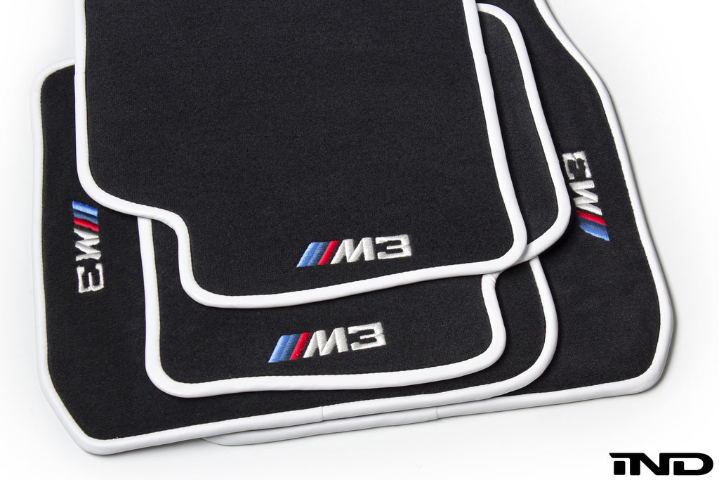 IND F8X M3 / M4 Custom Floor Mat Set