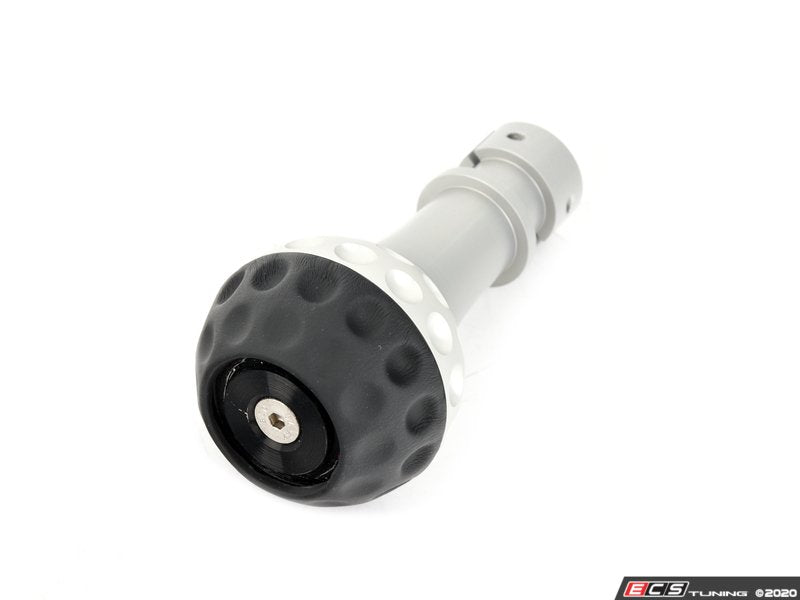 BFI GSB Shift Knob - Black Nappa Leather - Clear Anodized