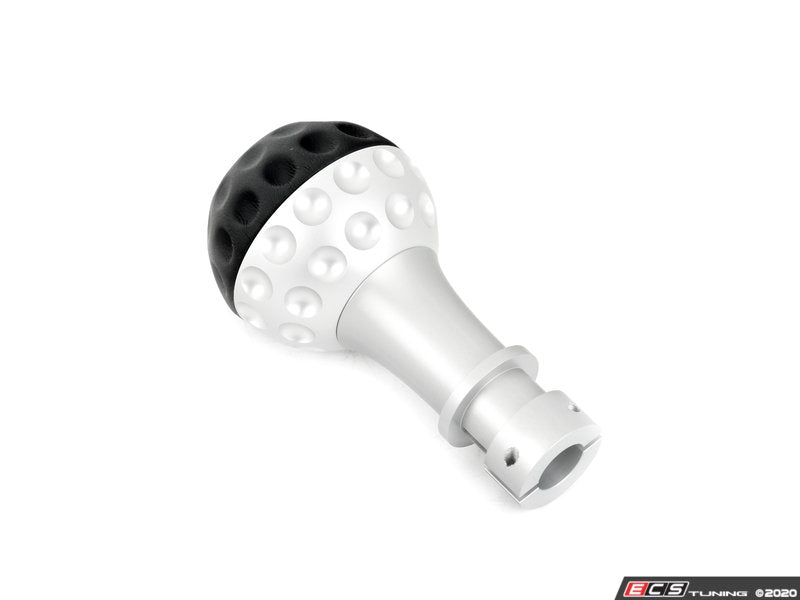 BFI GSB Shift Knob - Black Nappa Leather - Clear Anodized