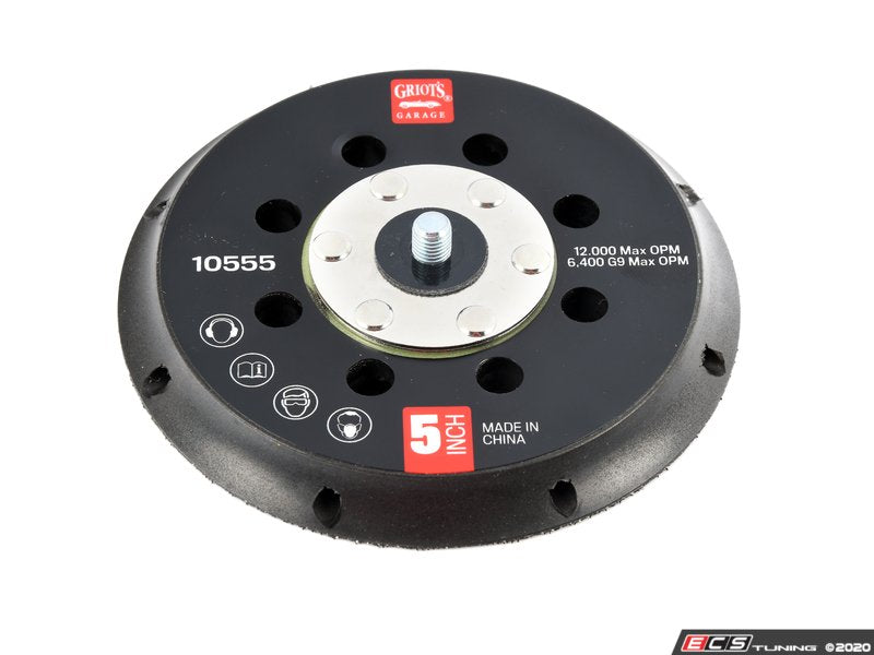 5" Vented Orbital Backing Plate (G9)