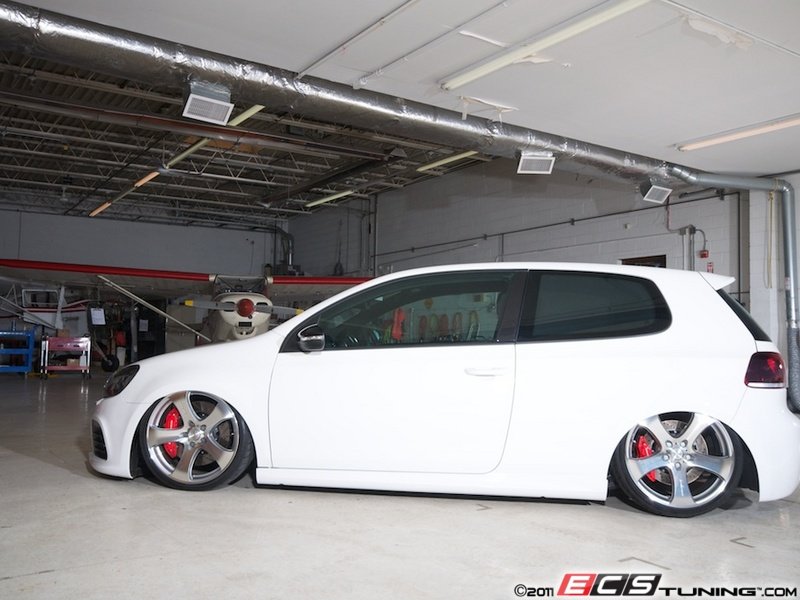 Golf R Side Skirt Set - Primed