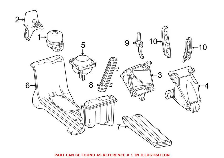 Engine Mount – Driver Side