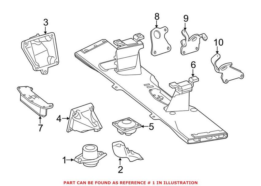 Engine Mount – Driver Left