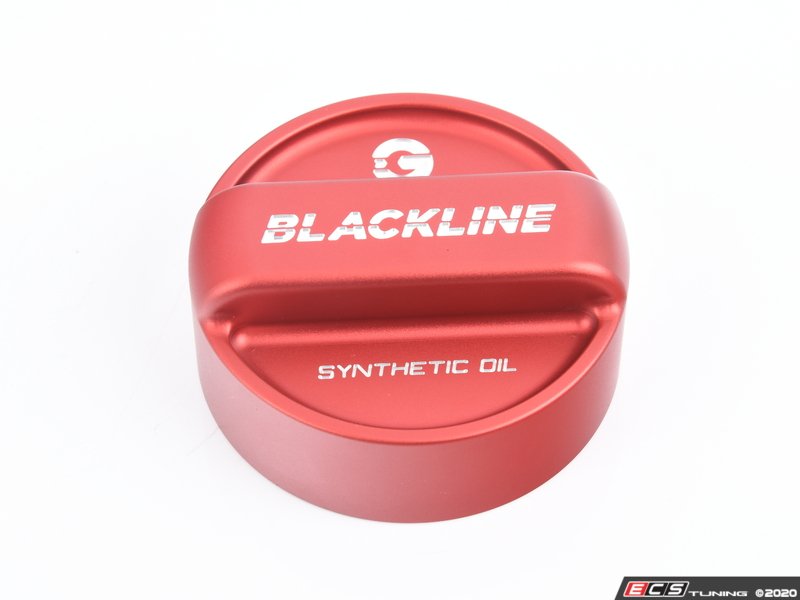 Blackline Performance Oil Cap Cover - Red