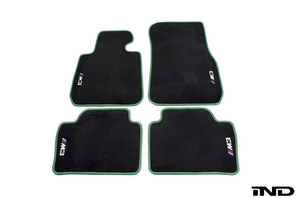 IND F8X M3 / M4 Custom Floor Mat Set