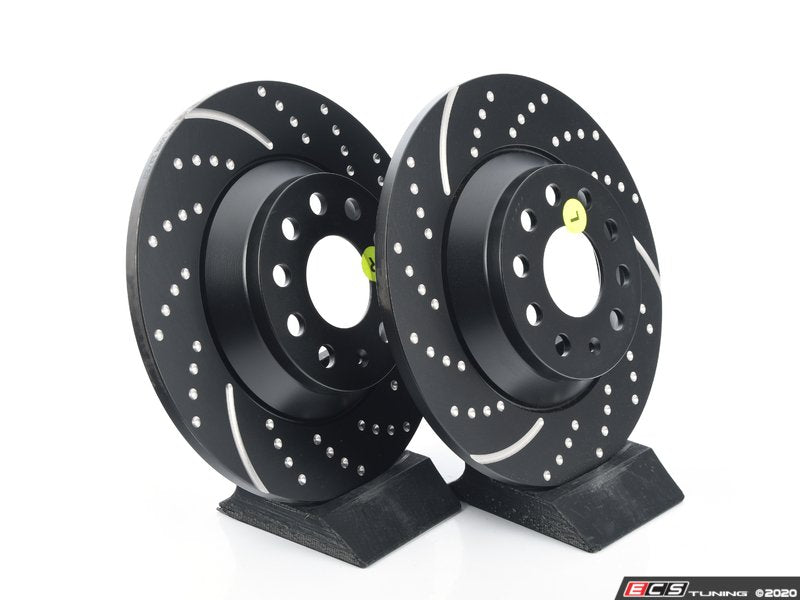 Rear GD Sport Brake Rotors - Pair (300x12)