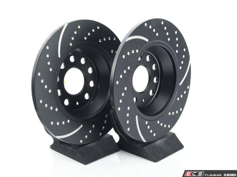 Rear GD Sport Brake Rotors - Pair (300x12)