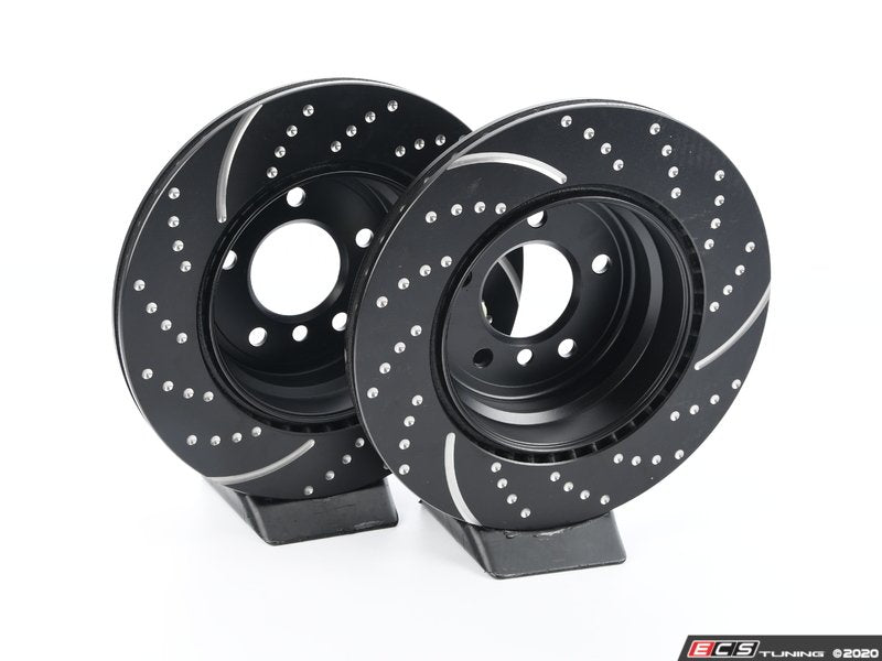 Rear Sport Brake Rotor Kit - Pair (324x22)