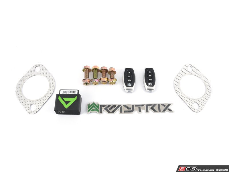 ARMYTRIX Stainless Steel Valvetronic Catback Exhaust System - Dual Chrome Silver Tips F56/F57