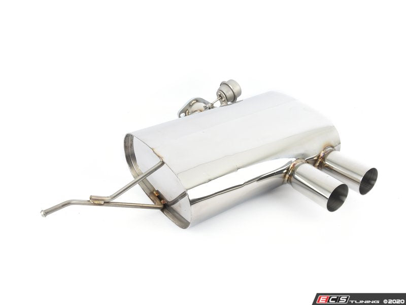 ARMYTRIX Stainless Steel Valvetronic Catback Exhaust System - Dual Chrome Silver Tips F56/F57