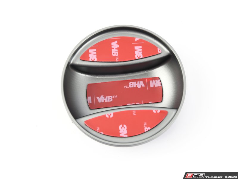 BLACKLINE Performance Fuel Cap Cover - Gray