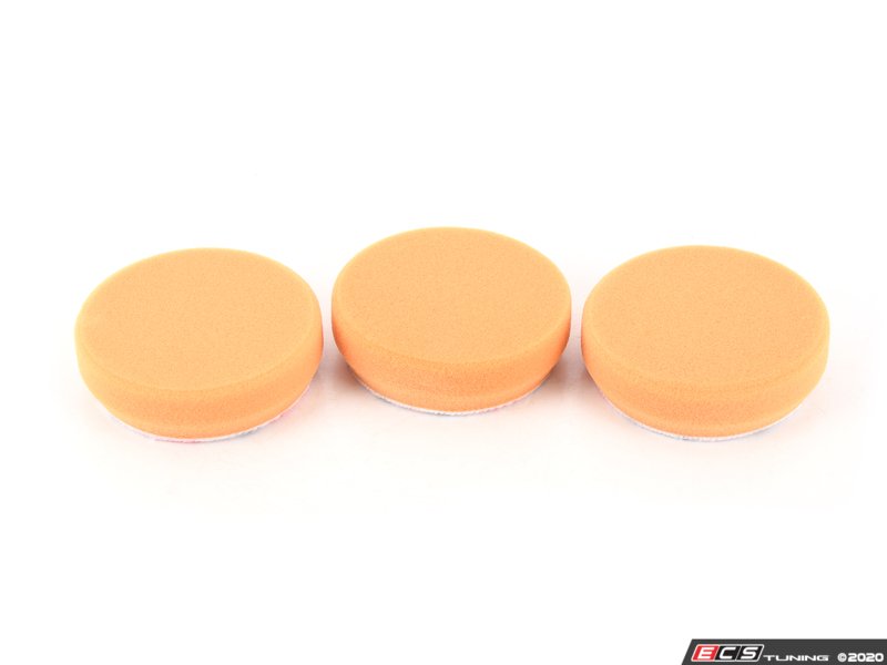 Griot's Garage 3" Orange Polishing Pads Set of 3