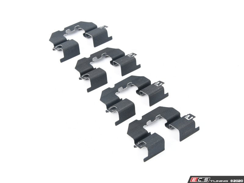 Posi-Quiet Semi-Metallic Brake Pads with Hardware - Rear 104.18000