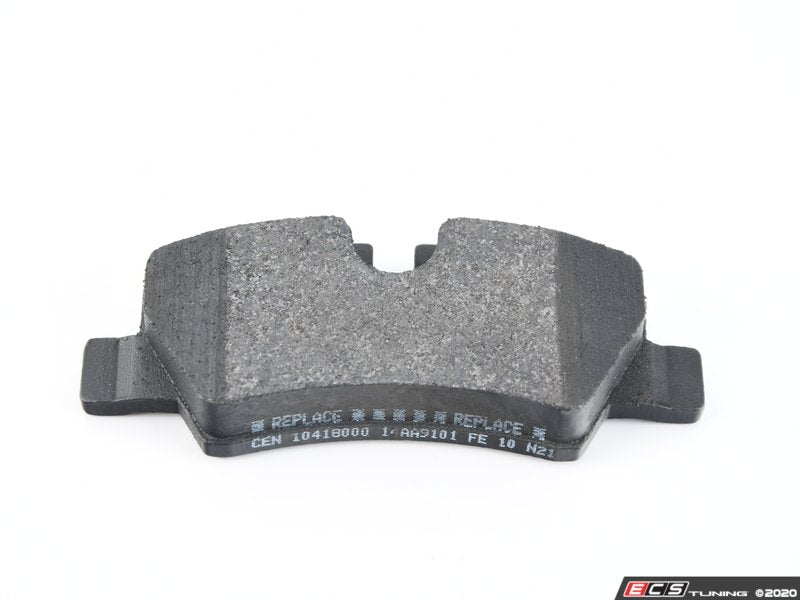 Posi-Quiet Semi-Metallic Brake Pads with Hardware - Rear 104.18000