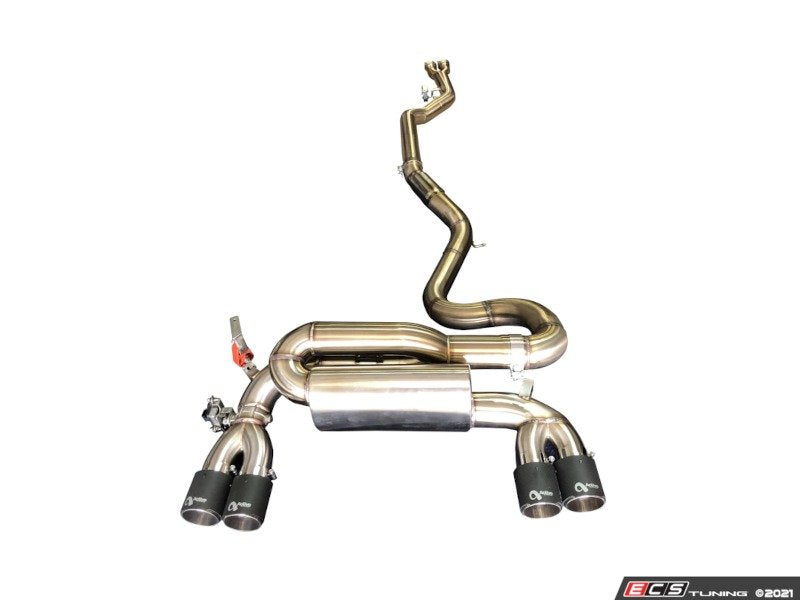 Signature Valved Exhaust System - Black Tips