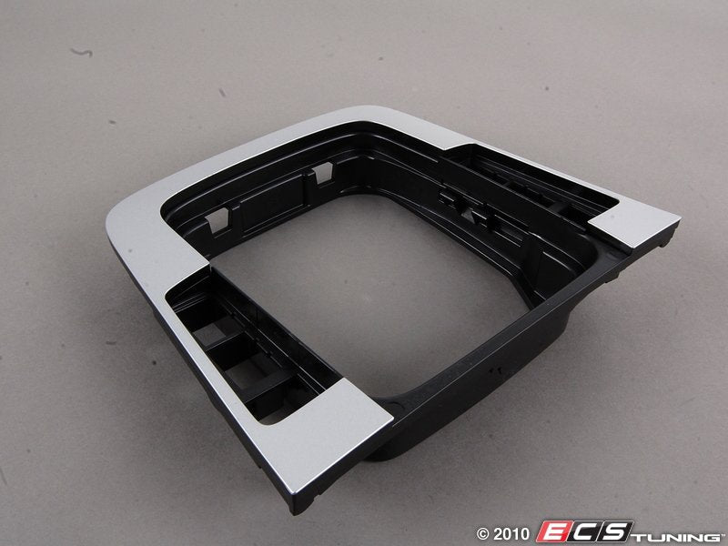 Console Trim Panel - Matte Chrome