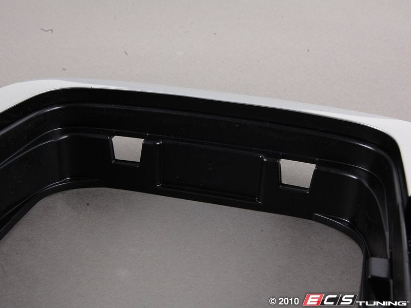 Console Trim Panel - Matte Chrome