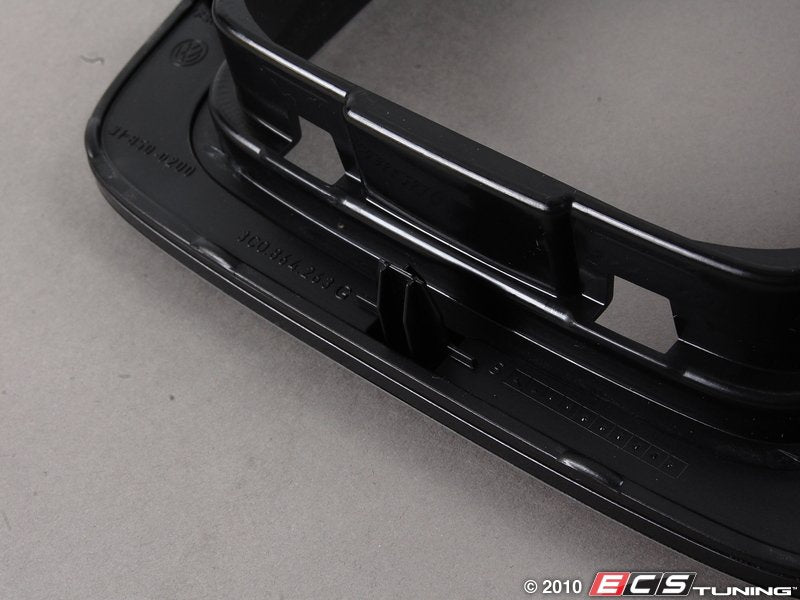 Console Trim Panel - Matte Chrome