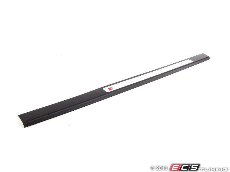 Front S-Line Door Sill - Satin Black - Right