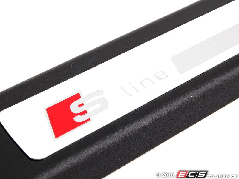 Front S-Line Door Sill - Satin Black - Right