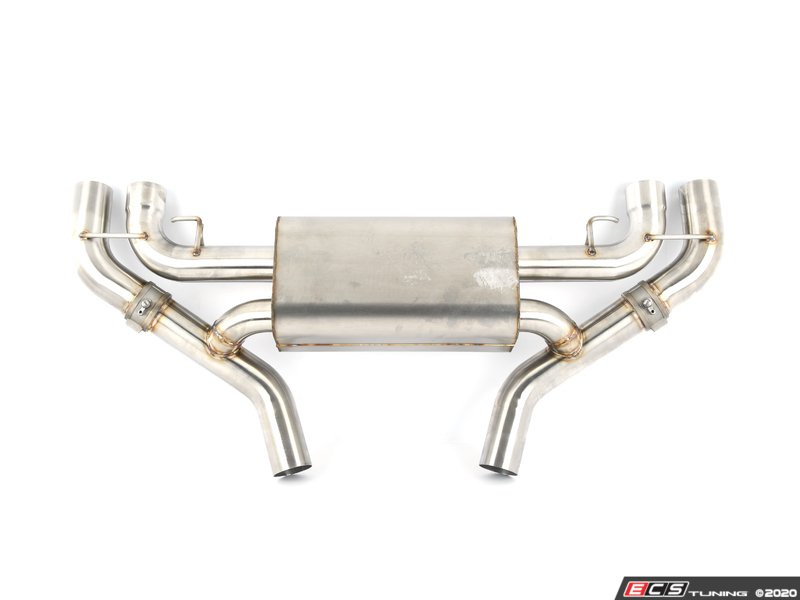 Dinan Free Flow Axle-Back Exhaust - Polished Tips