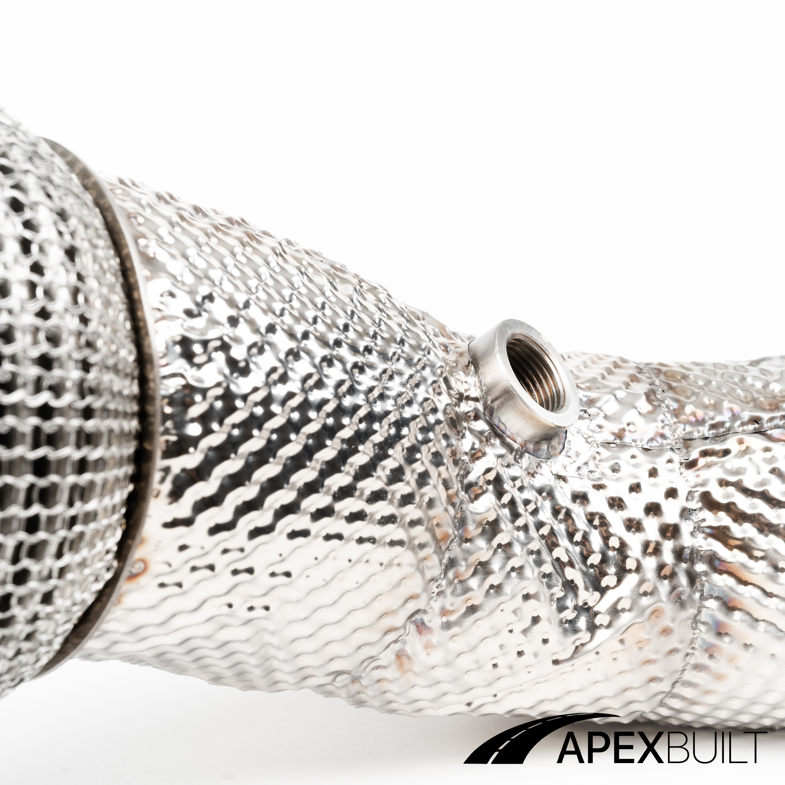 ApexBuilt® BMW G87 M2, G80 M3, & G82/G83 M4 Resonated Race Downpipes (S58, 2021+)