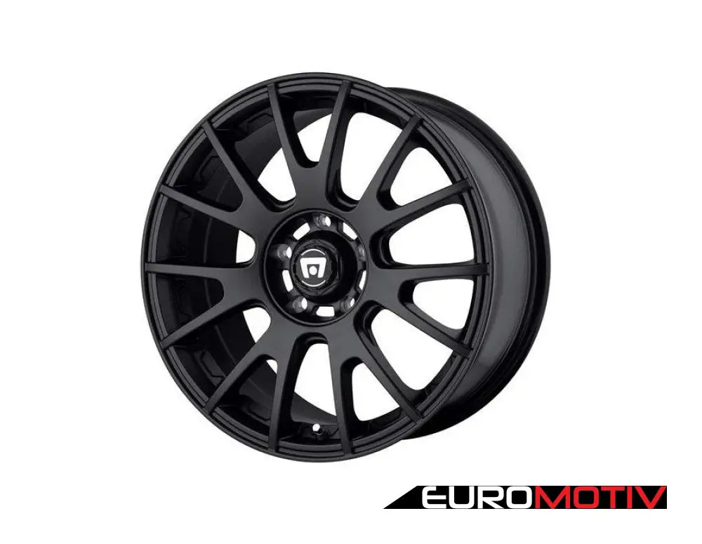 17’ Motegi Mr118 Wheel Set - Matte Black