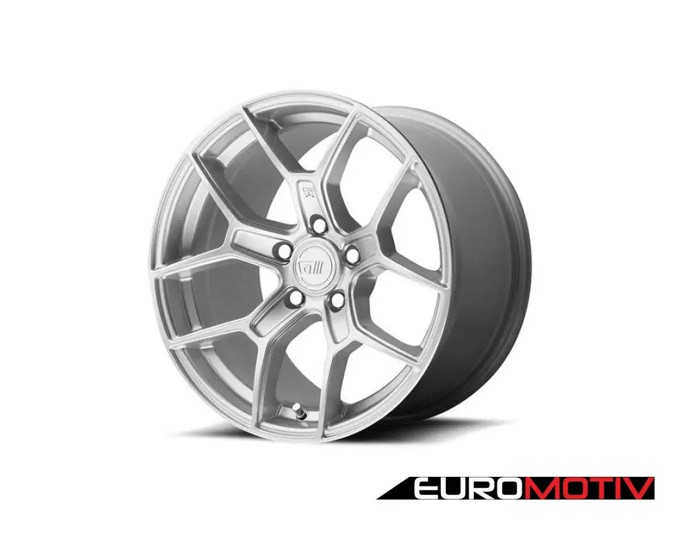 17’ Motegi Mr133 Wheel Set - Hyper Silver