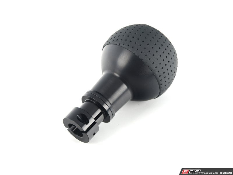 ECS Exclusive Heavy Weight Shift Knob SCHWARZ - Black Air Leather