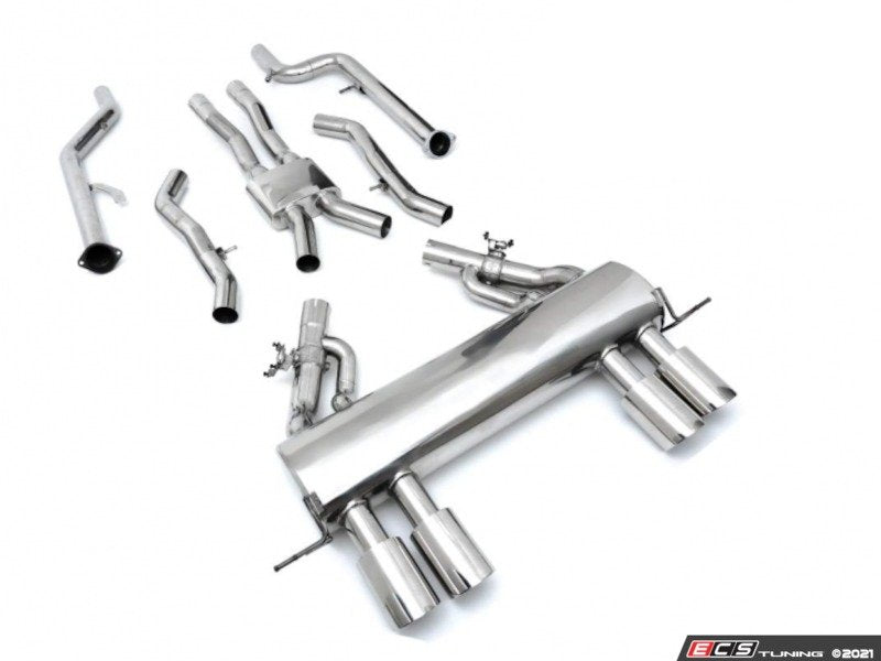 Armytrix Valvetronic Cat-Back Exhaust System - Quad Chrome Tips - G80/G82 M3/M4