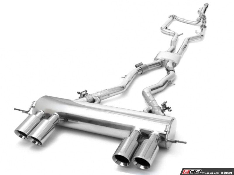 Armytrix Valvetronic Cat-Back Exhaust System - Quad Chrome Tips - G80/G82 M3/M4