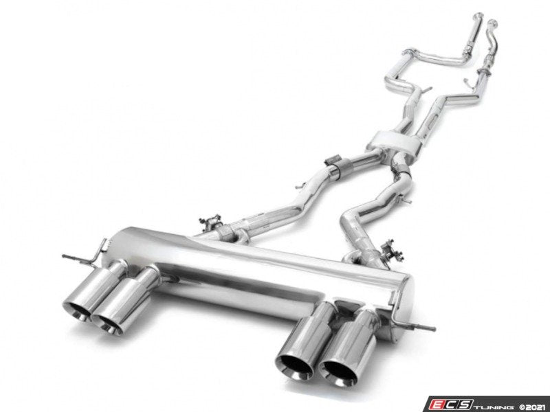 Armytrix Valvetronic Cat-Back Exhaust System - Quad Chrome Tips - G80/G82 M3/M4