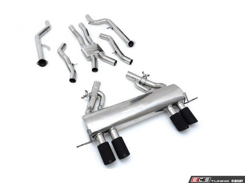 Armytrix Valvetronic Cat-Back Exhaust System - Quad Matte Black Tips - G80/G82 M3/M4