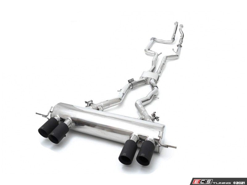 Armytrix Valvetronic Cat-Back Exhaust System - Quad Matte Black Tips - G80/G82 M3/M4