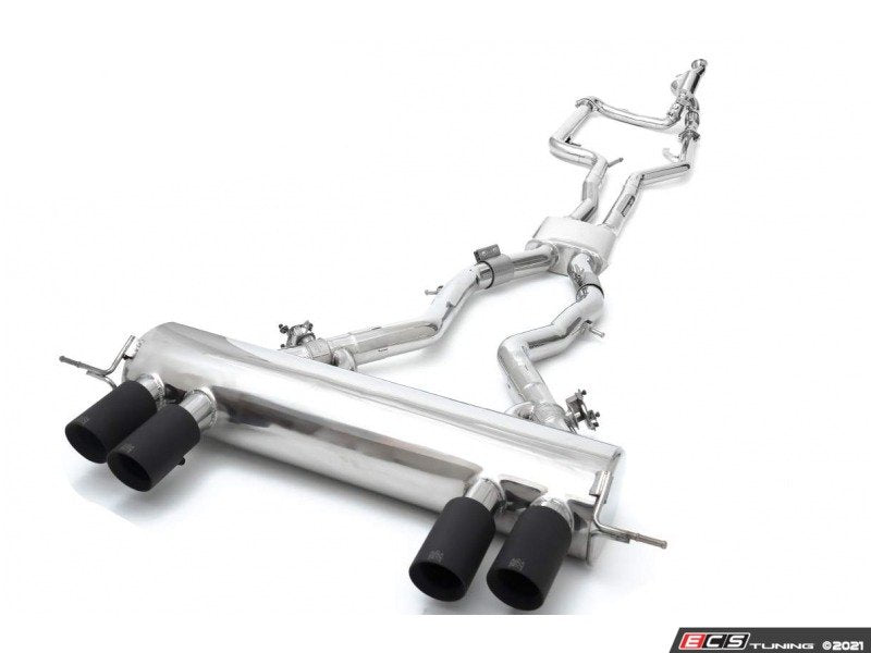 Armytrix Valvetronic Cat-Back Exhaust System - Quad Matte Black Tips - G80/G82 M3/M4