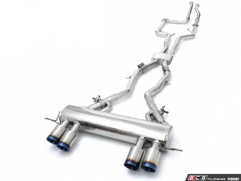 Armytrix Valvetronic Cat-Back Exhaust System - Quad Blue Coated Tips - G80/G82 M3/M4