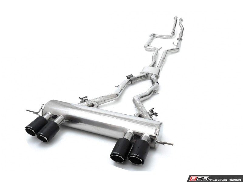 Armytrix Valvetronic Cat-Back Exhaust System - Quad Carbon Tips - G80/G82 M3/M4