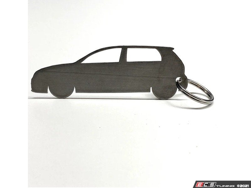 Stainless Steel VW Profile Keychains - Mk5 Golf