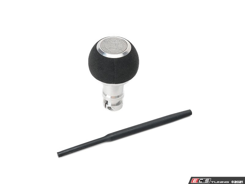 GS2 Automatic Shift Knob - Silver w/ Black Alcantara