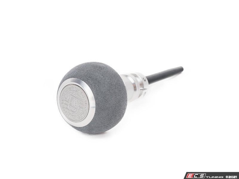 GS2 Automatic Shift Knob - Silver w/ Gray Alcantara