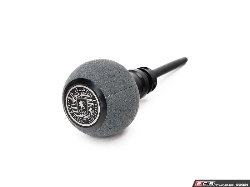 GS2 Automatic Shift Knob - Black w/ Gray Alcantara