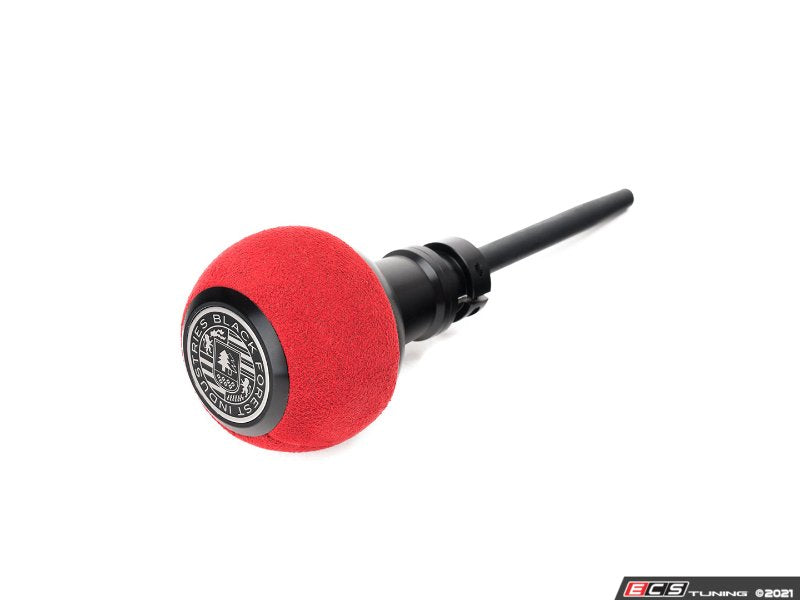 GS2 Automatic Shift Knob - Black w/ Red Alcantara